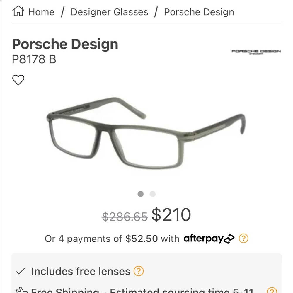 Porsche Design Eyewear